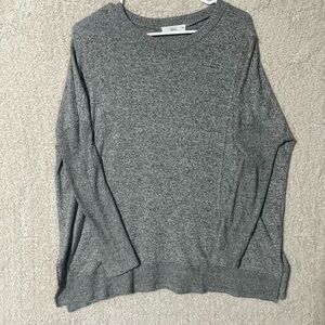 Talulah Women’s Gray Lightweight Sweater. Size M. Preppy Classic Beach. Soft